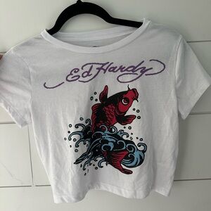 Women’s Ed Hardy Crop Top